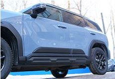 Молдинги на двери Шагрень Со скотчем для Haval H3 2024-